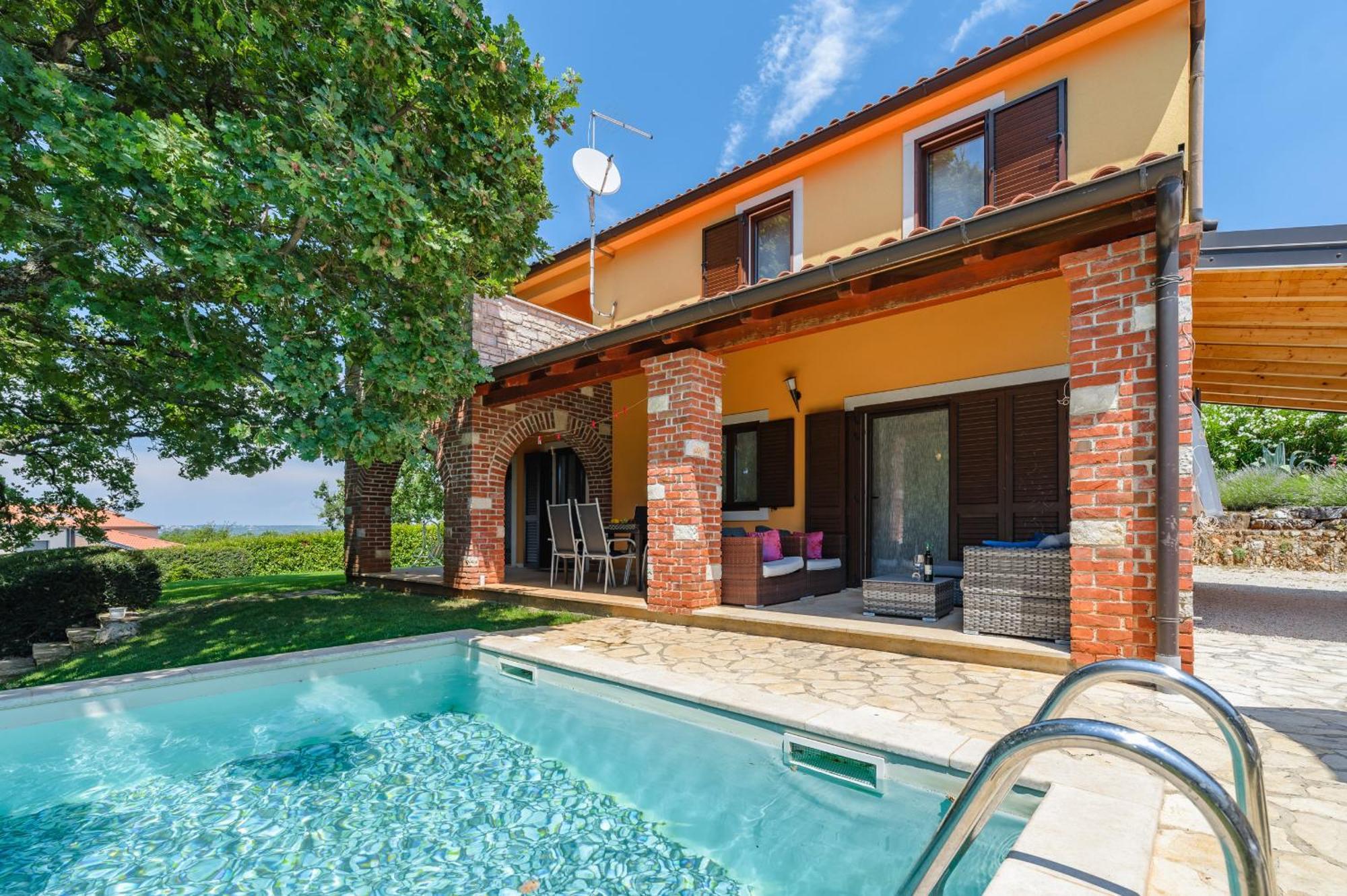 Villa Hrast Bacva Višnjan Dış mekan fotoğraf