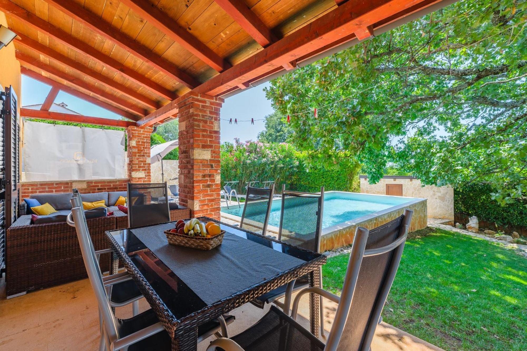 Villa Hrast Bacva Višnjan Dış mekan fotoğraf