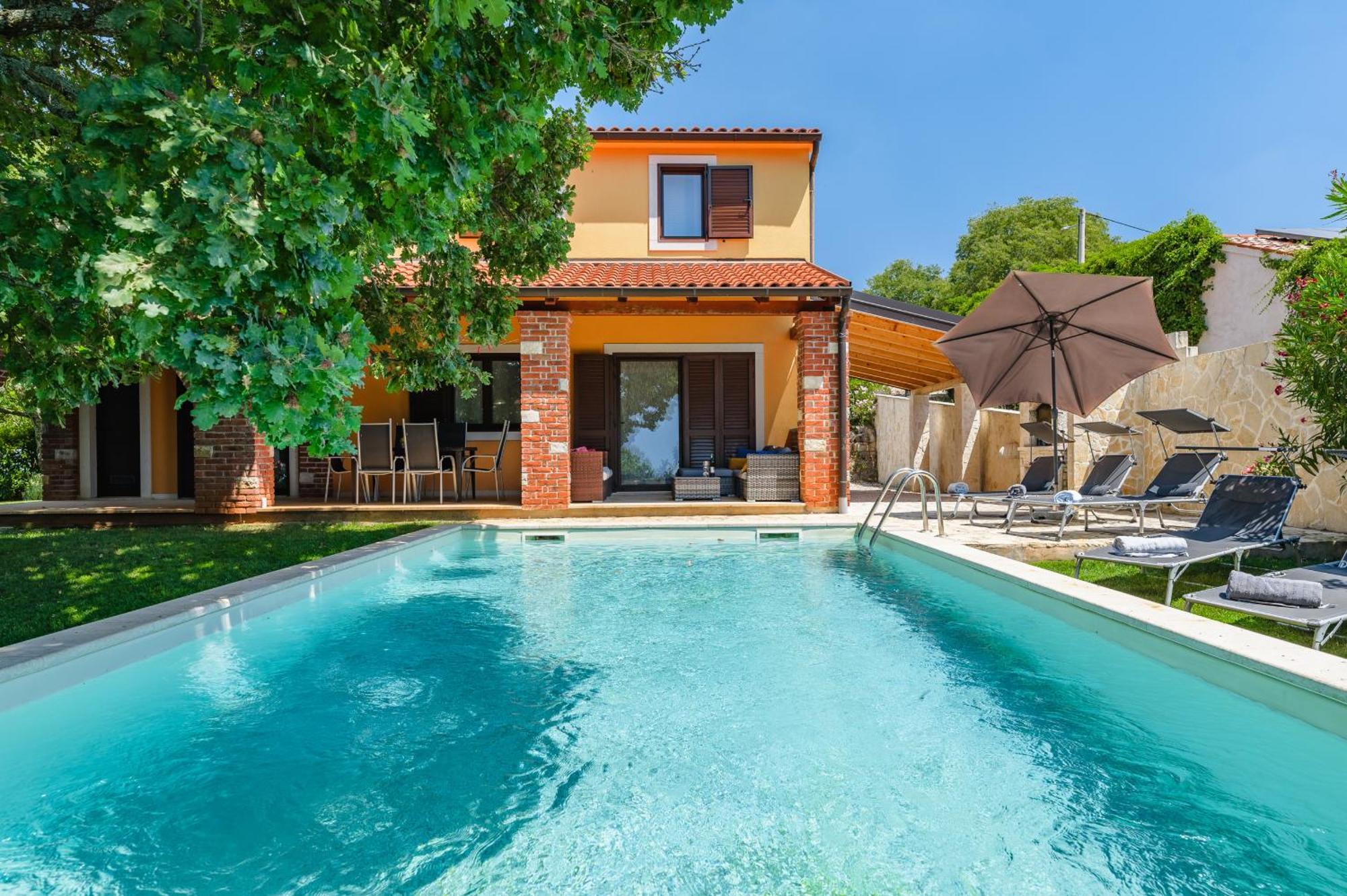 Villa Hrast Bacva Višnjan Dış mekan fotoğraf