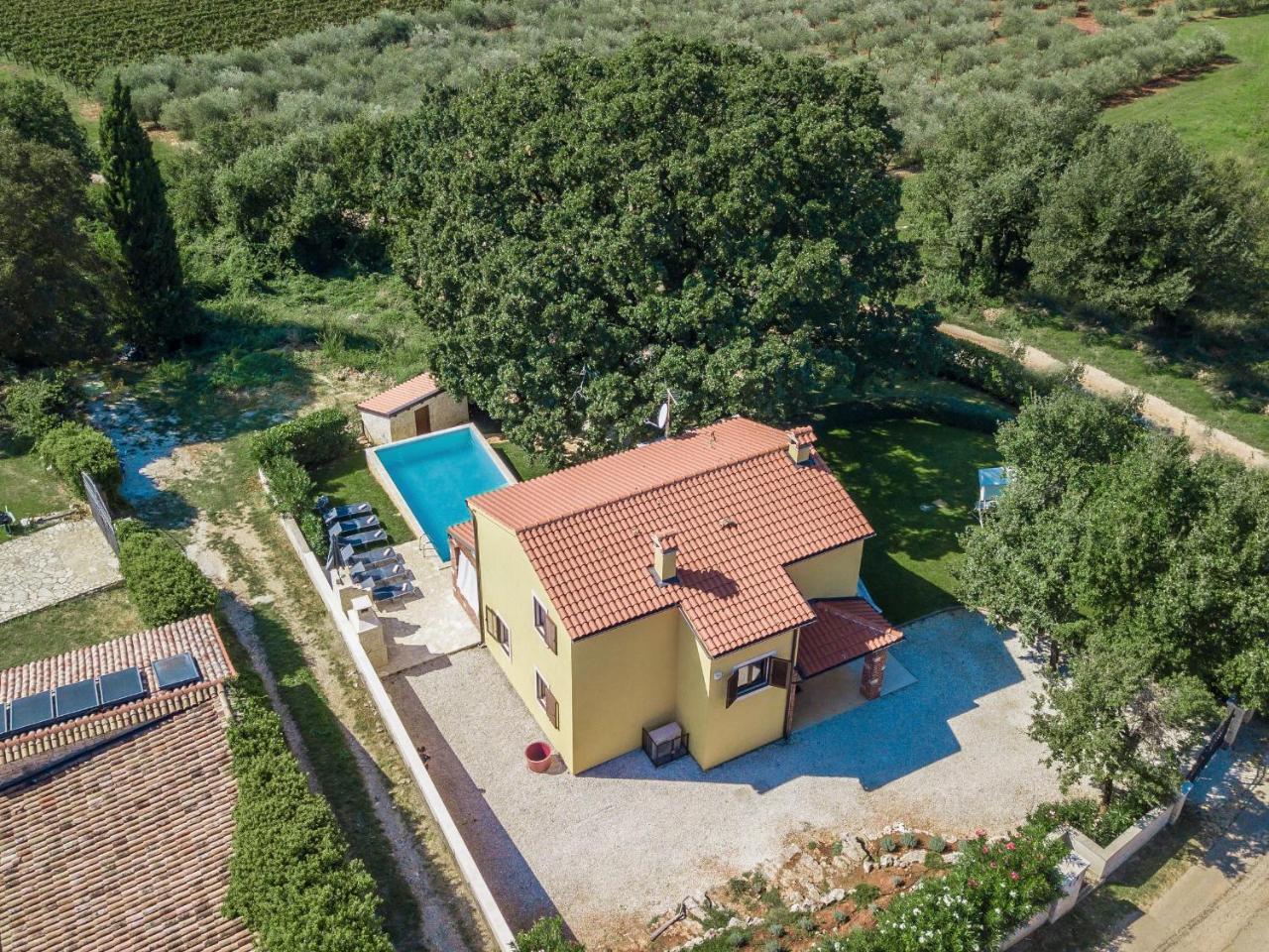 Villa Hrast Bacva Višnjan Dış mekan fotoğraf